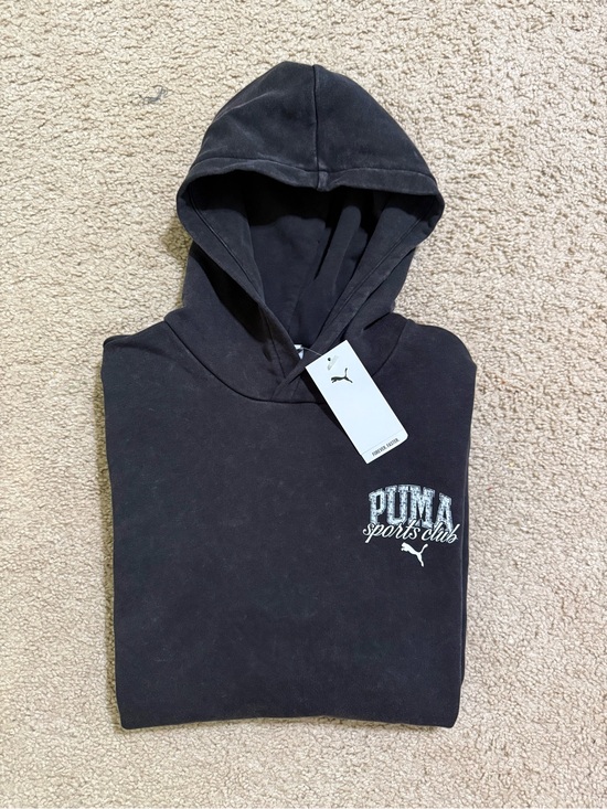 Puma Other - PUMA Class Pack Men's Washed Hoodie Pullover Black 684641 01 Medium New Sz M